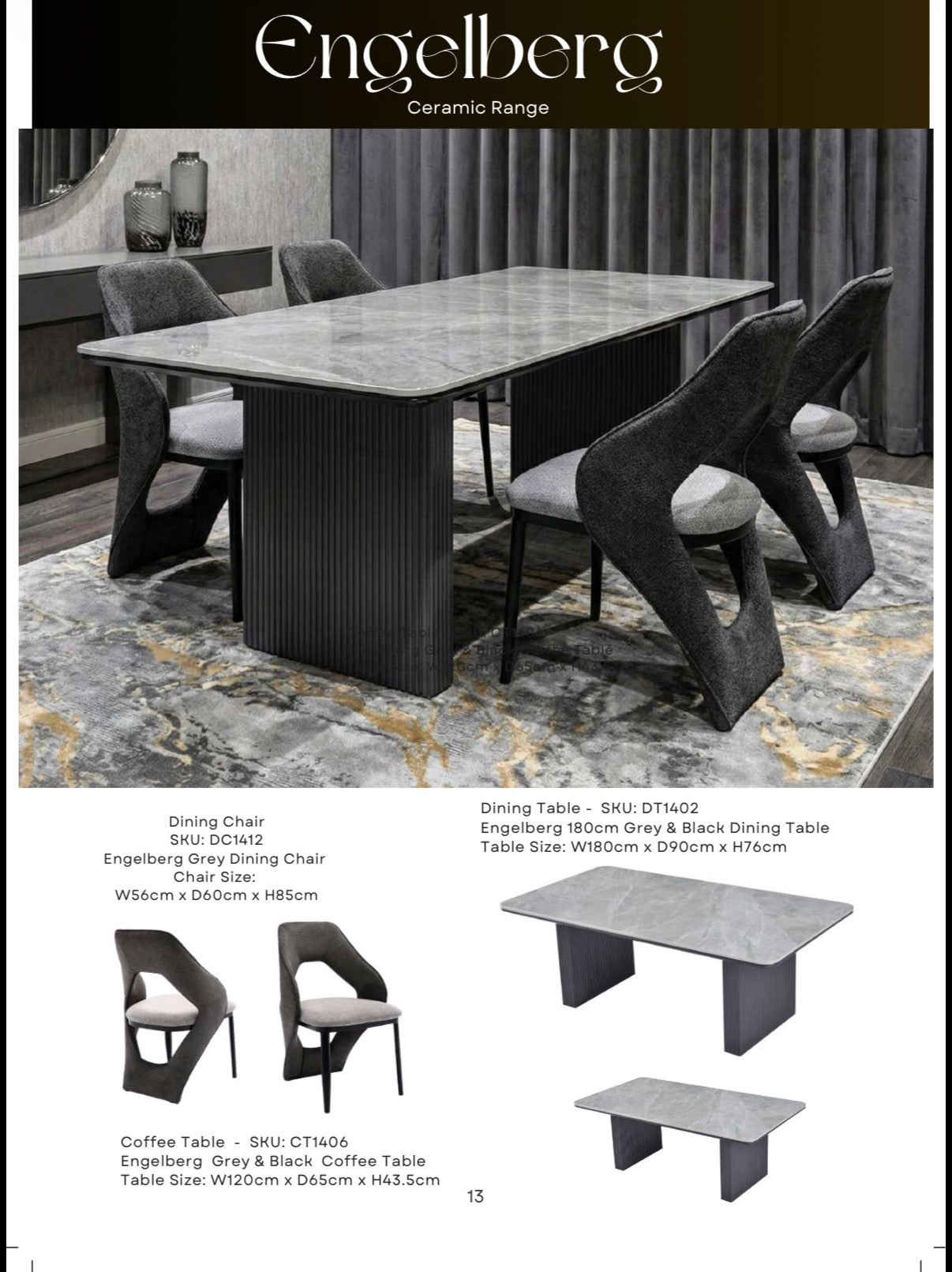 Engelberg Dining + Coffee Set
