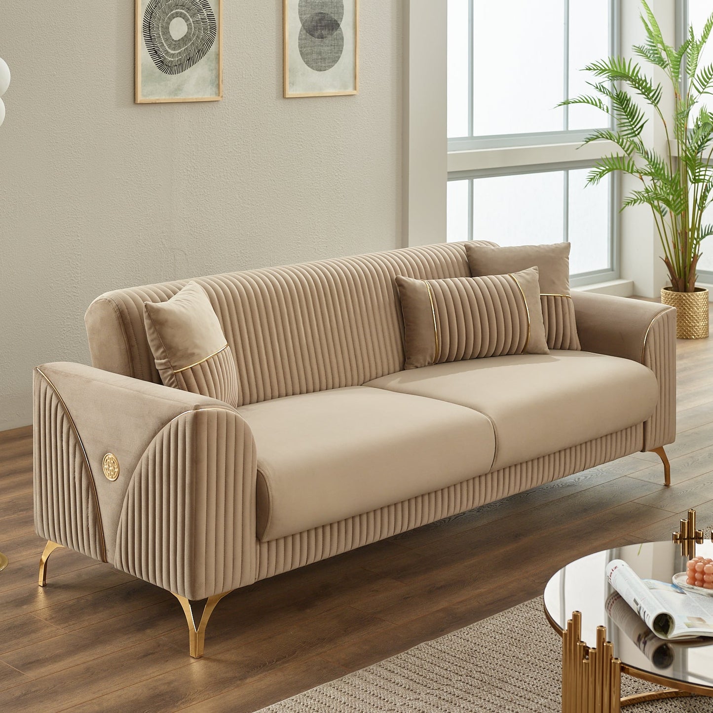 Urla Premium Sofa Set β Luxury Turkish Curved Sofa Collection