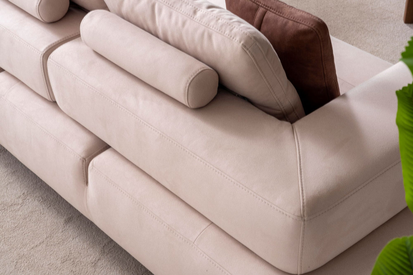Sirocco Relax Luxury Chaise Sofa Collection | Modern Sofas UK