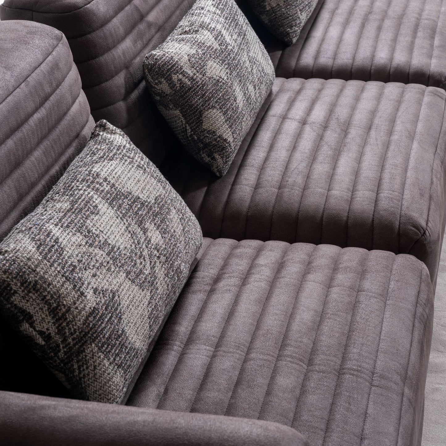 Armonia Modern Upholstered Sofa Collection – Luxury Modular Seating Set