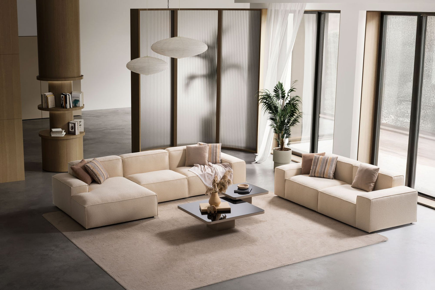 Nova Luxury Modular Sofa Set – Contemporary Living Room Collection