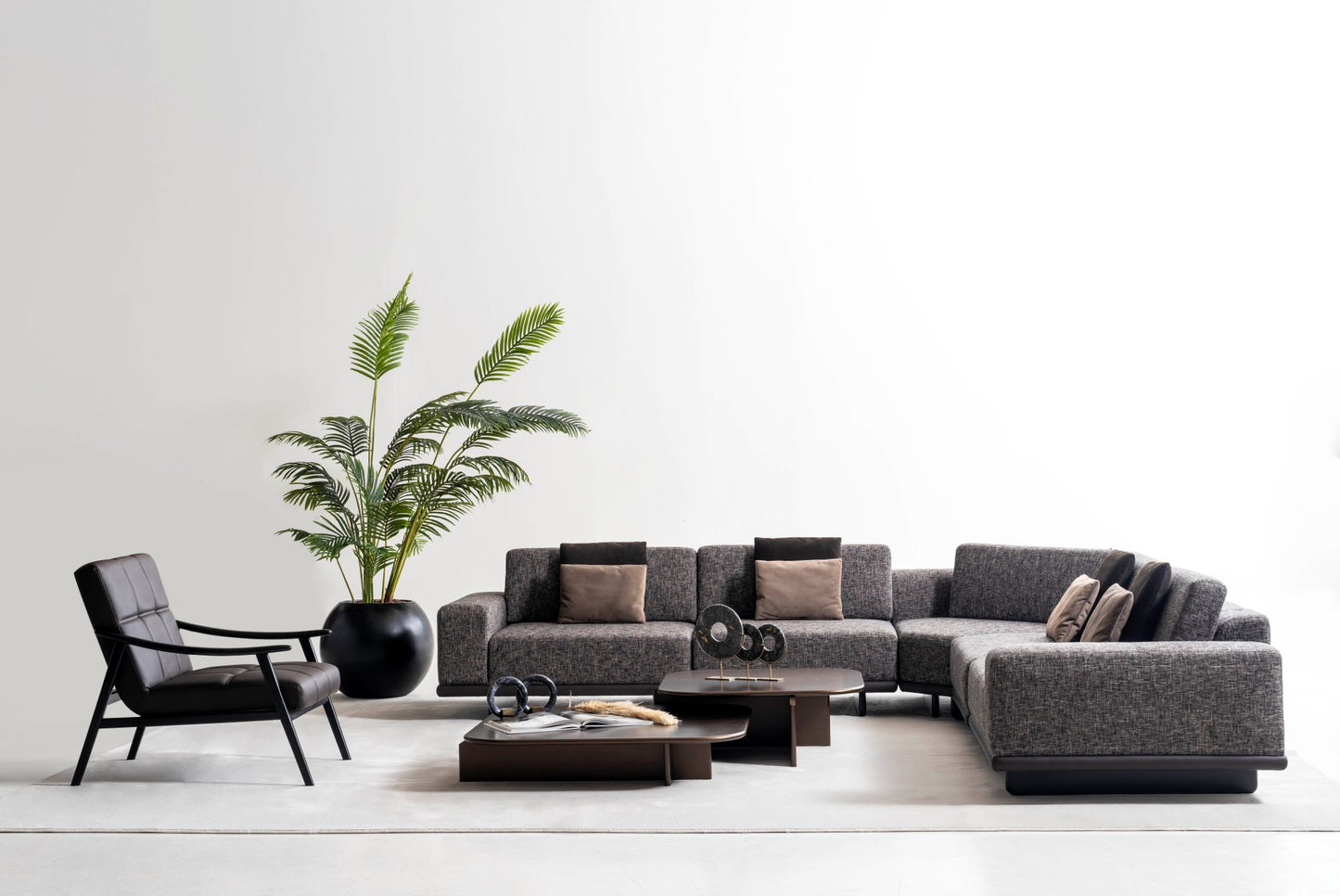 Exence Grande Corner Sofa Collection – Contemporary Modular Luxury Seating