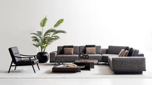 Exence Grande Corner Sofa Collection – Contemporary Modular Luxury Seating