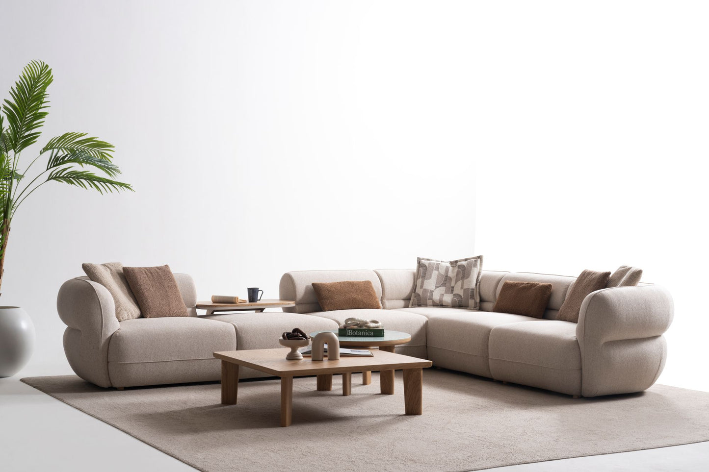 Alfa Corner Designer Sectional Sofa