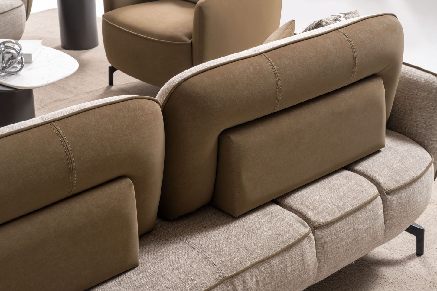 Zen Modern Luxury Sofa Set – Minimalist Living Room Furniture Collection