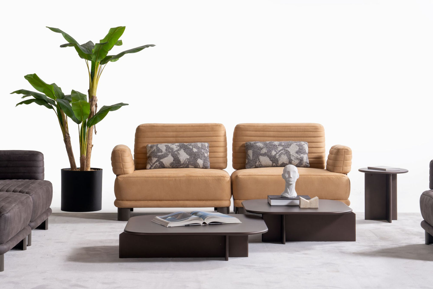 Armonia Modern Upholstered Sofa Collection – Luxury Modular Seating Set