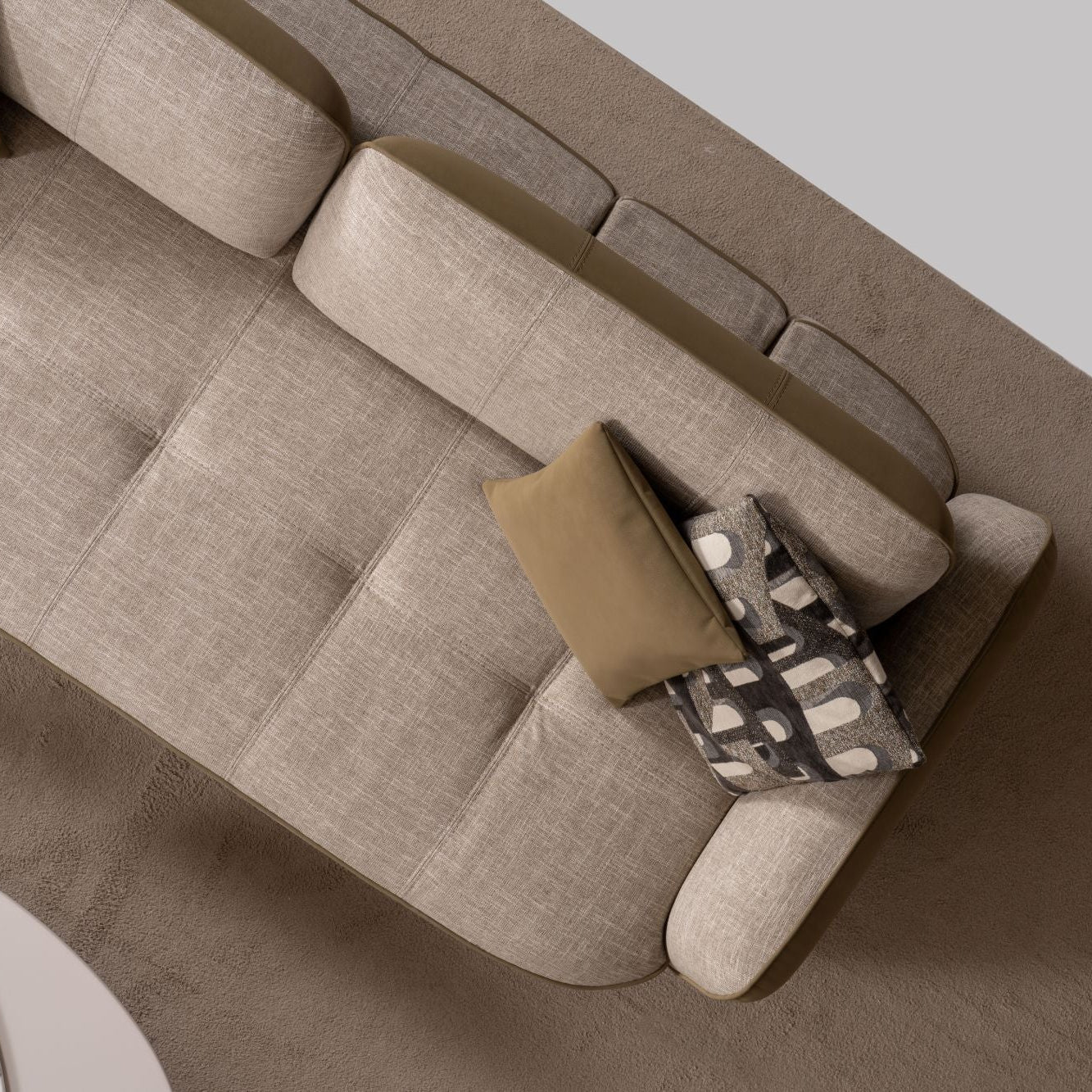 Zen Modern Luxury Sofa Set – Minimalist Living Room Furniture Collection