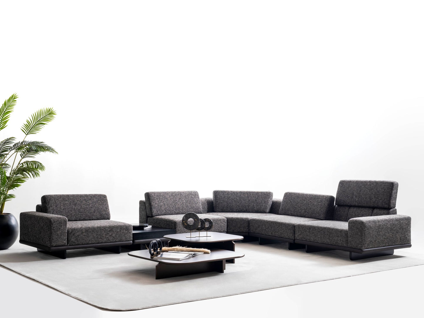Exence Grande Corner Sofa Collection – Contemporary Modular Luxury Seating