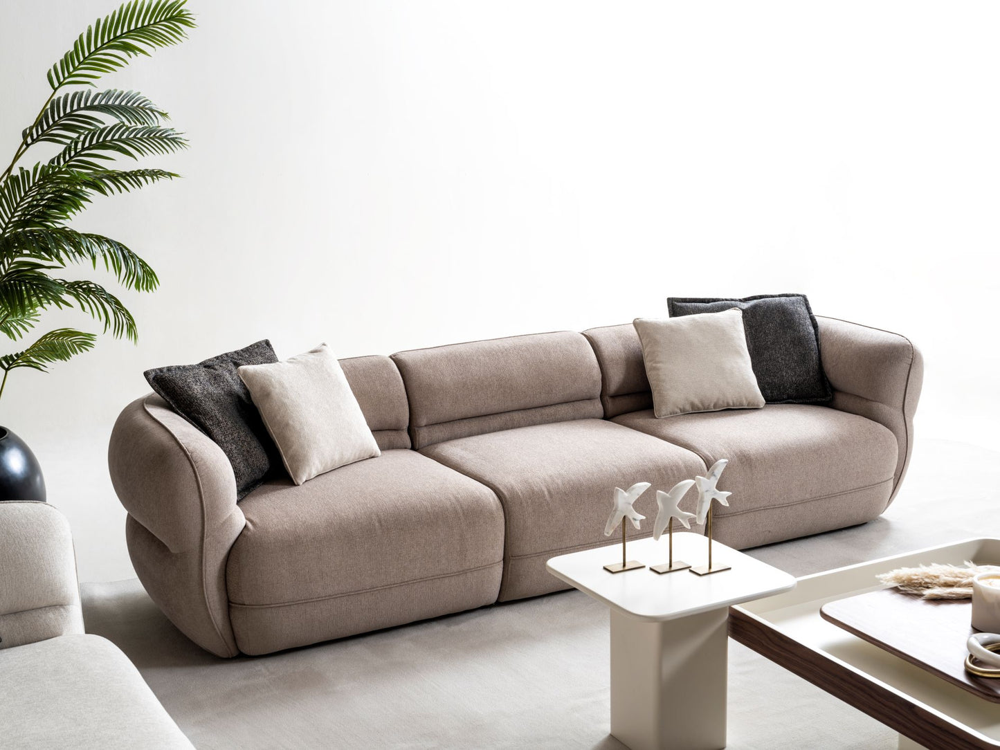 Alfa Signature Curved Sofa Set
