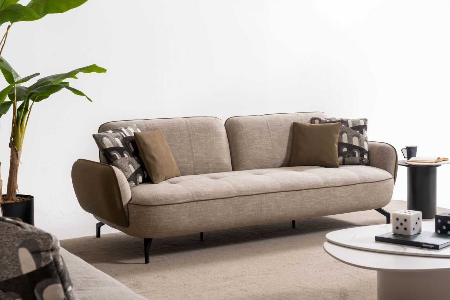 Zen Modern Luxury Sofa Set – Minimalist Living Room Furniture Collection