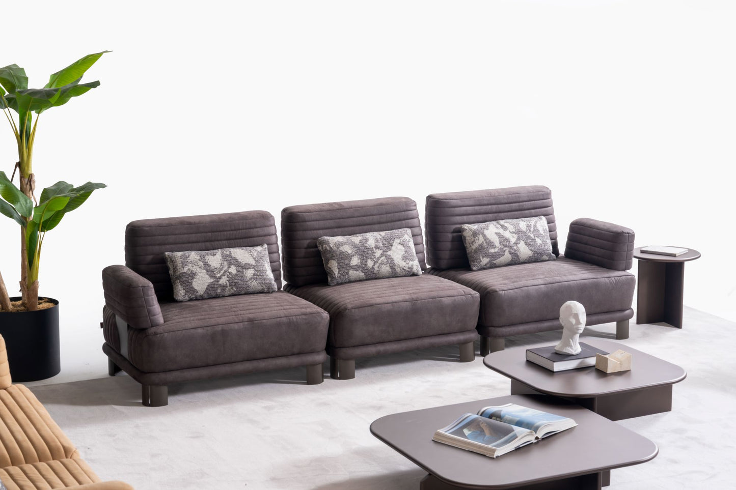 Armonia Modern Upholstered Sofa Collection – Luxury Modular Seating Set