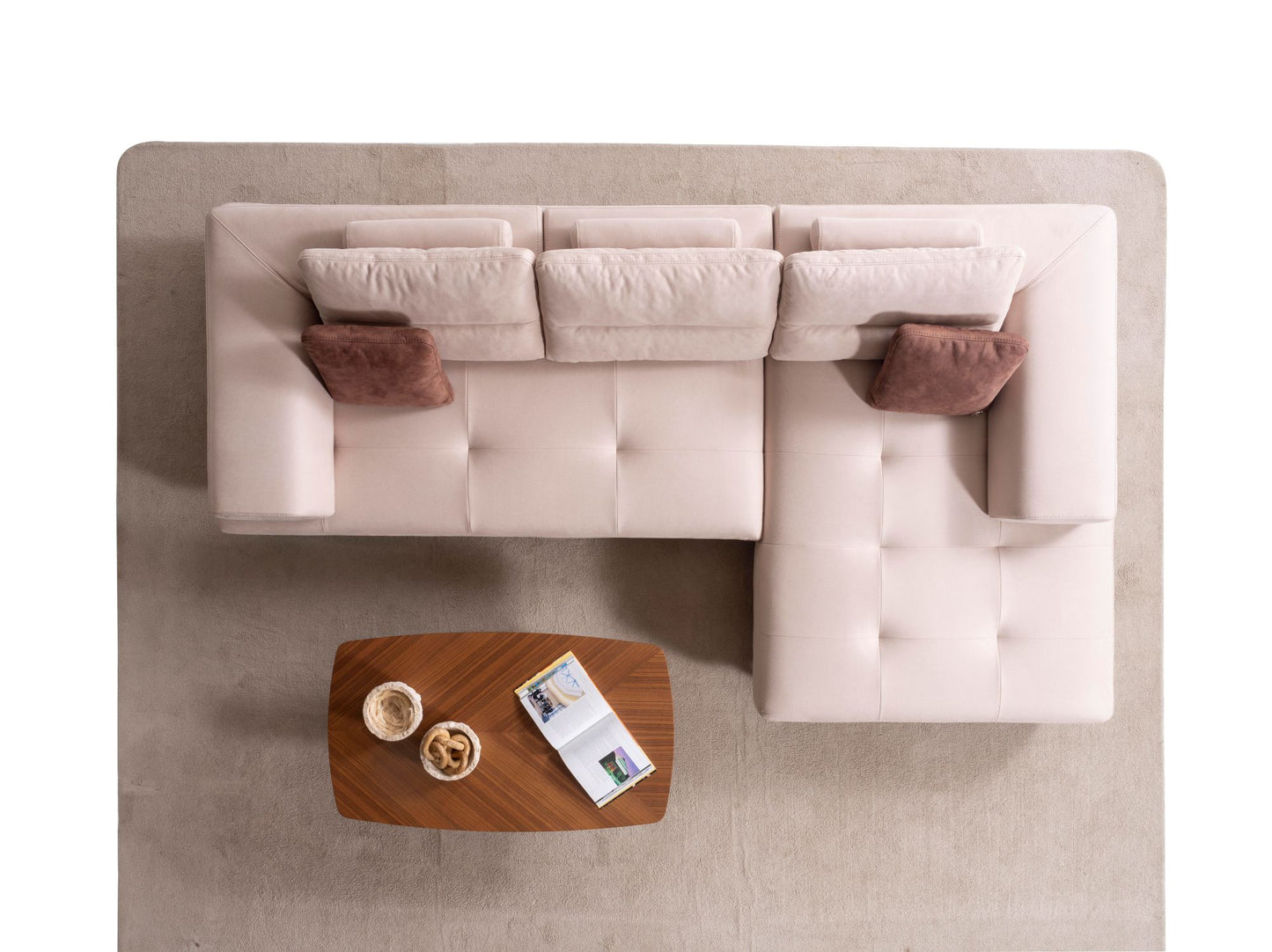 Sirocco Relax Luxury Chaise Sofa Collection | Modern Sofas UK