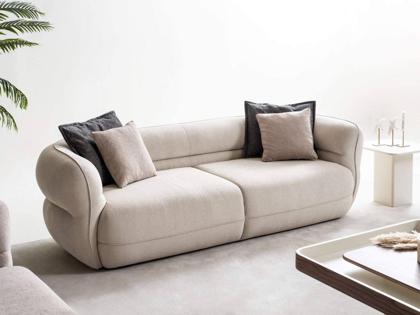 Alfa Signature Curved Sofa Set