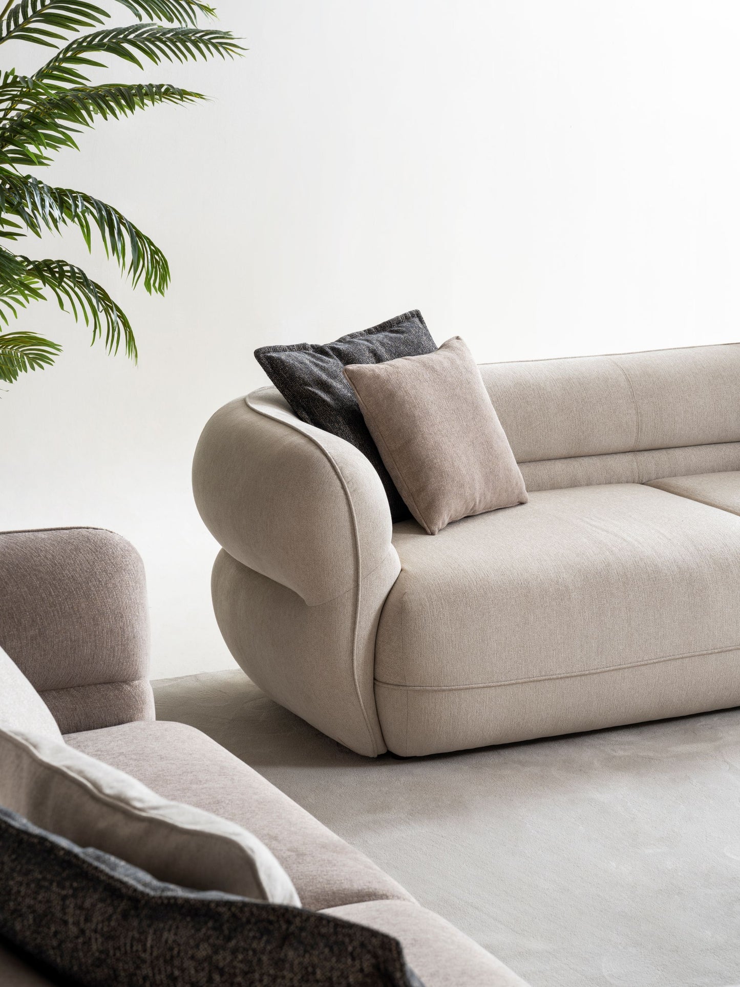 Alfa Signature Curved Sofa Set