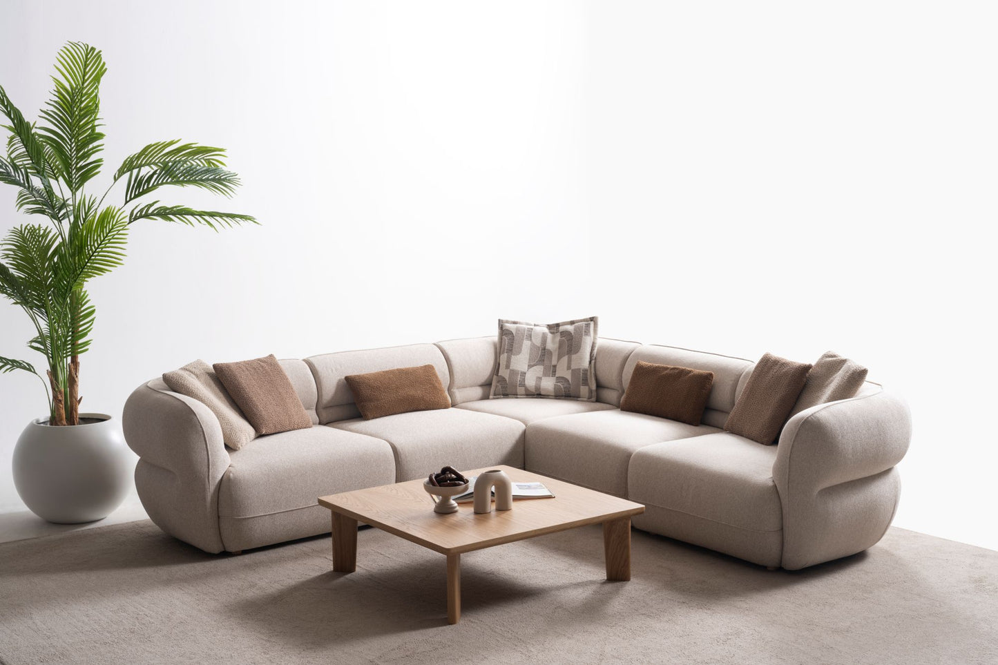 Alfa Corner Designer Sectional Sofa