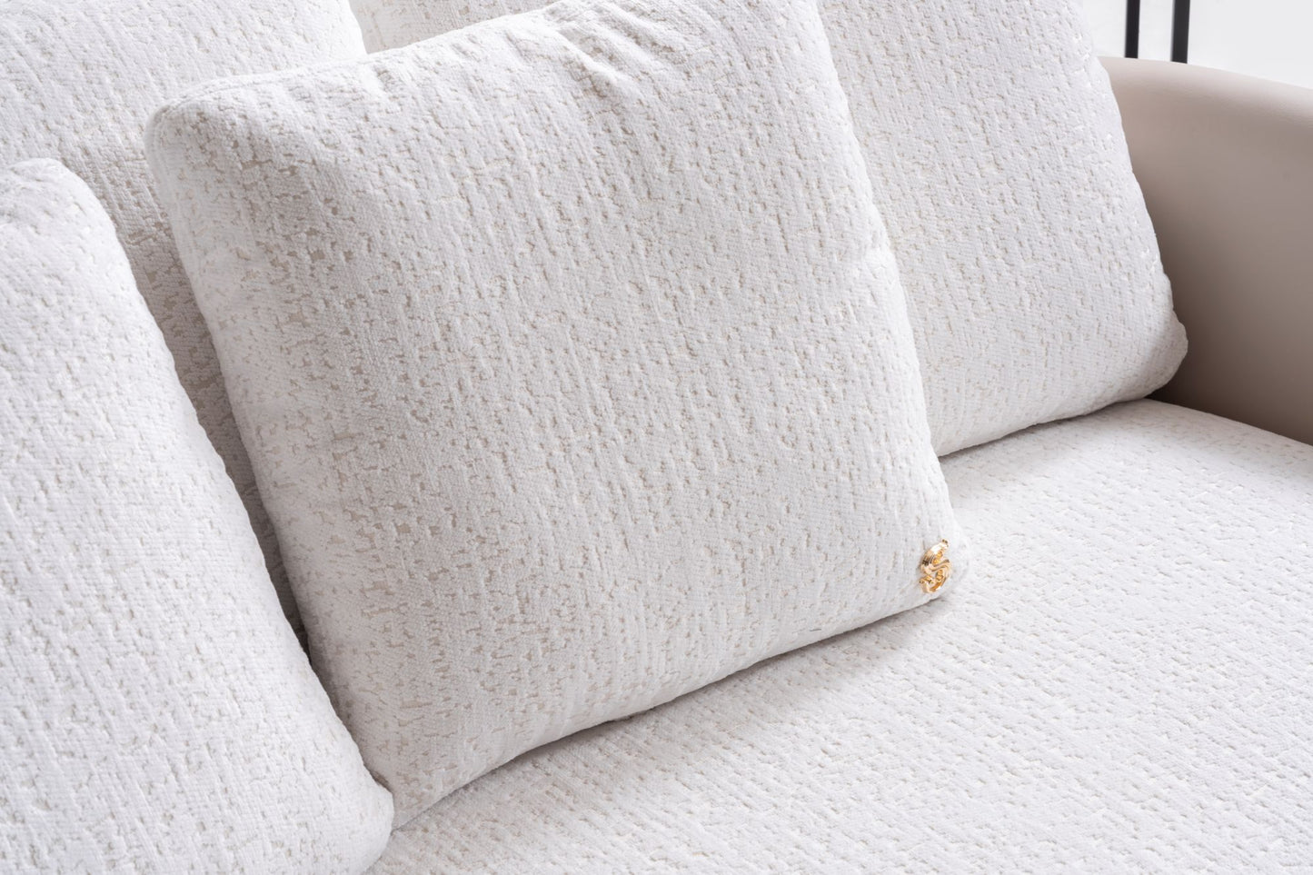 Tiffany Cloud Luxe Sofa Collection – Contemporary Bouclé Living Room Set