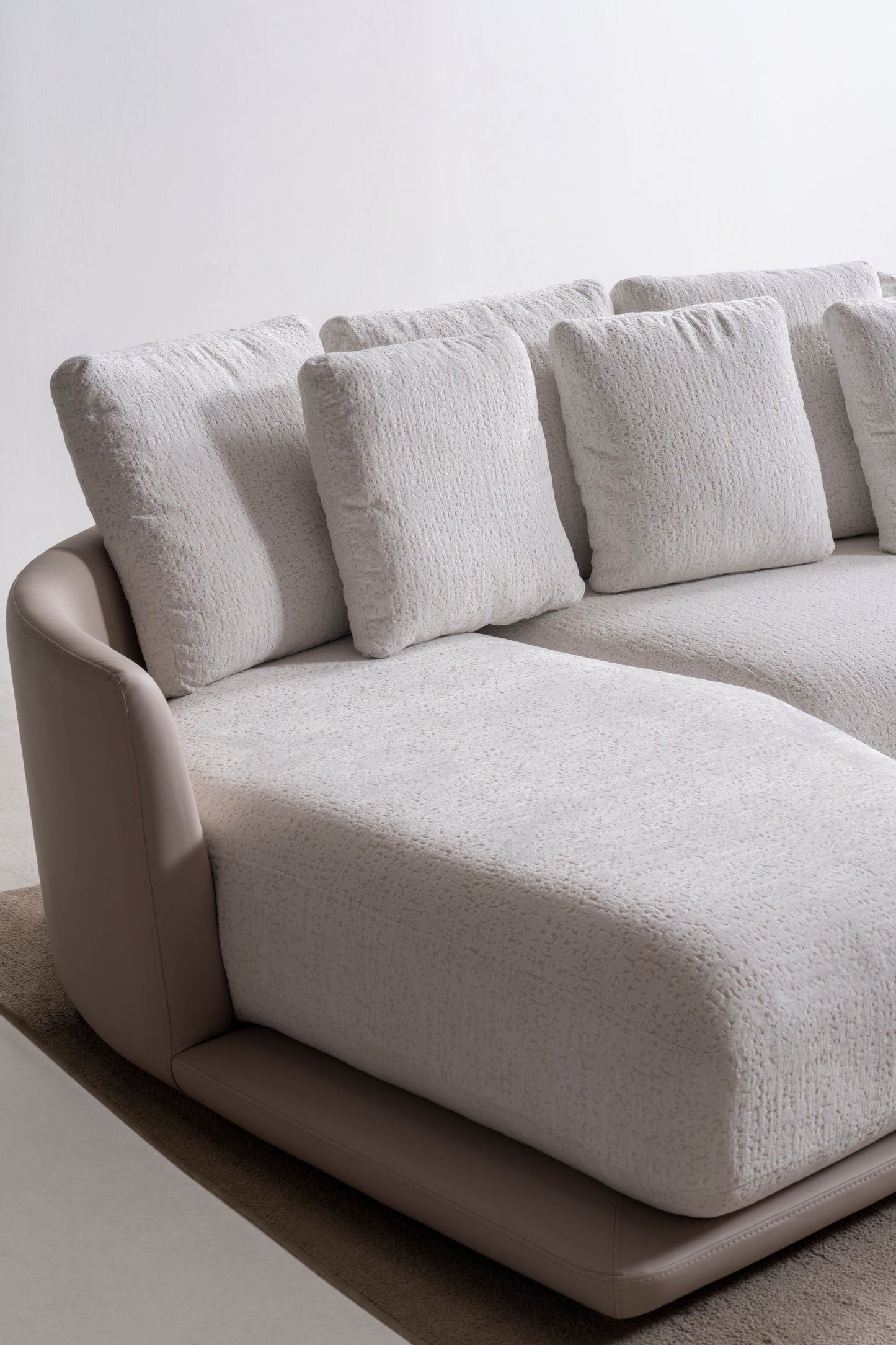 Tiffany Cloud Luxe Sofa Collection – Contemporary Bouclé Living Room Set