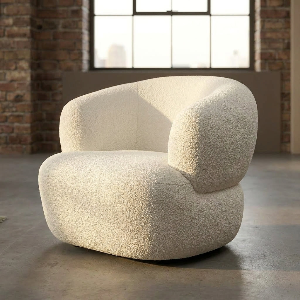 Puffy Cloud Comfort Sofa Set – Luxury Modern Curved Sofa Suite | Minimalist Turkish Design