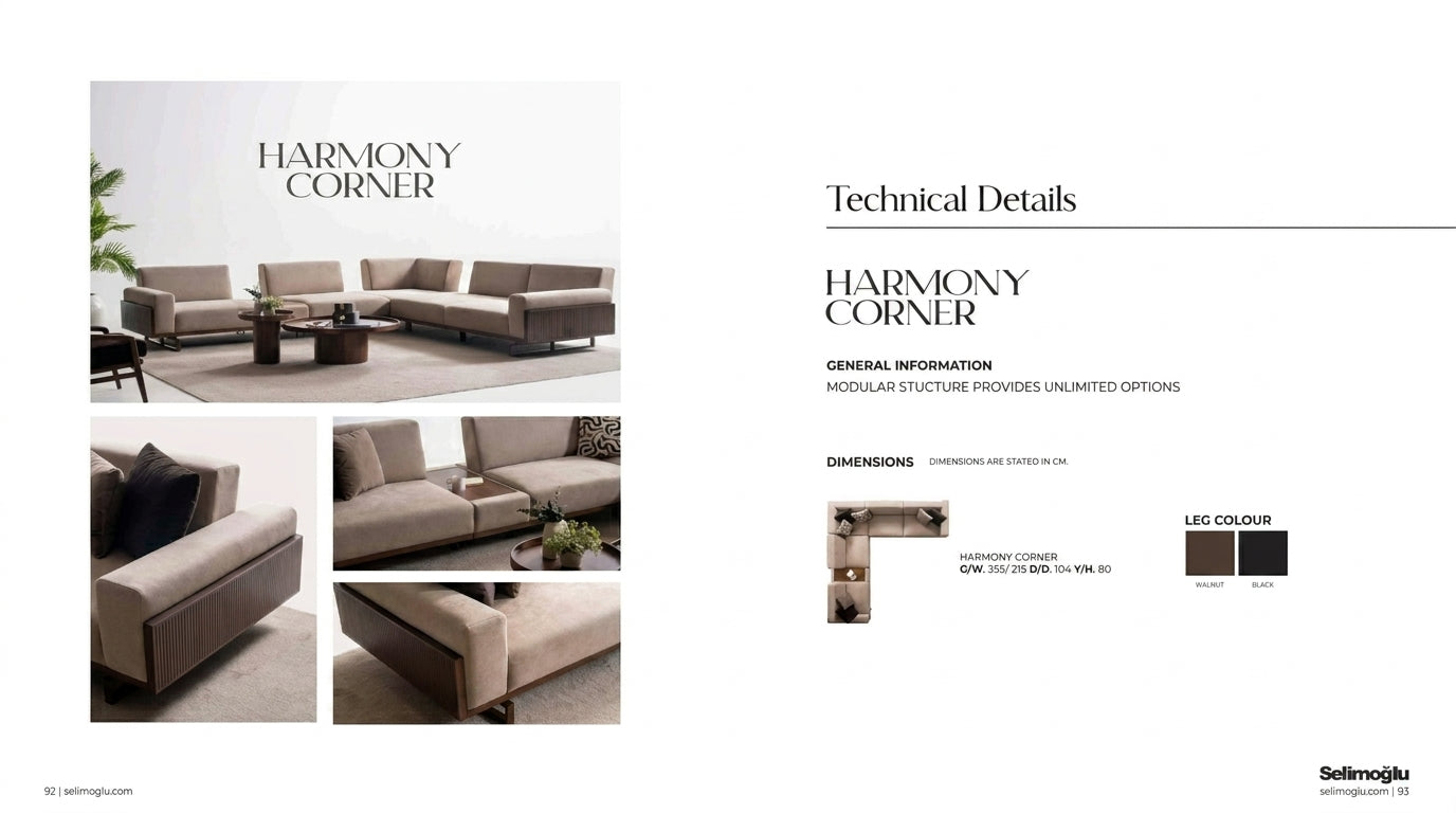 Harmony Corner Sofa