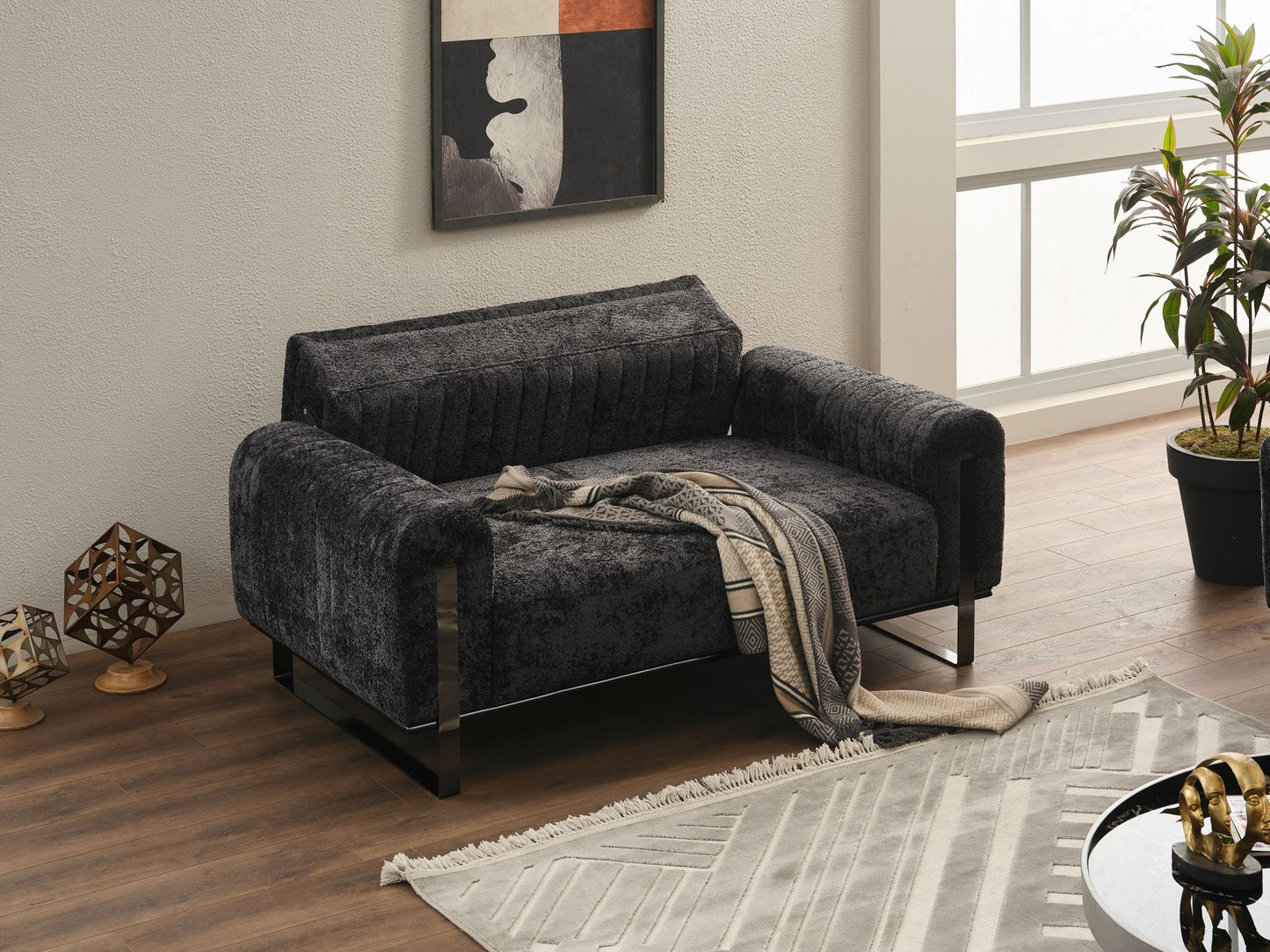 Pacific Noir Sofa Collection – Contemporary Luxury Living Room Set