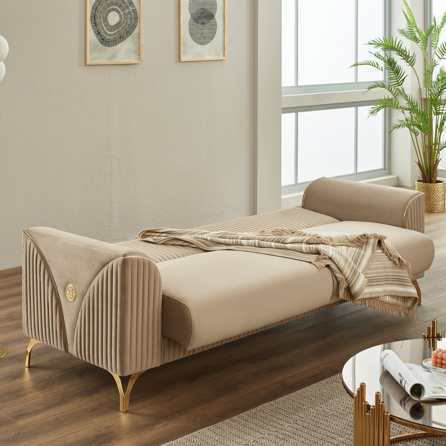 Urla Premium Sofa Set – Luxury Turkish Curved Sofa Collection