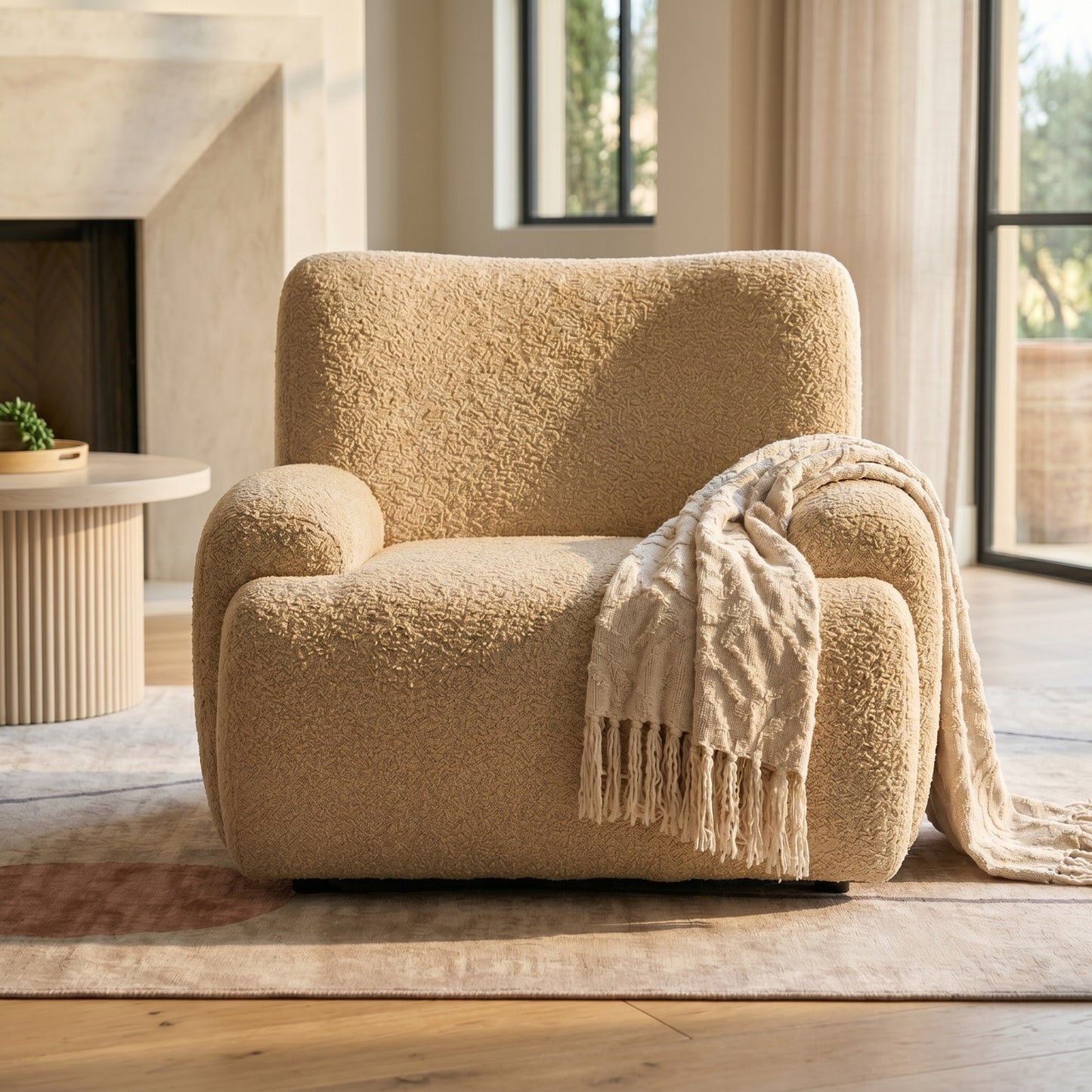 VISION Modern Fabric Sofa Set | Luxury Living Room Furniture UK