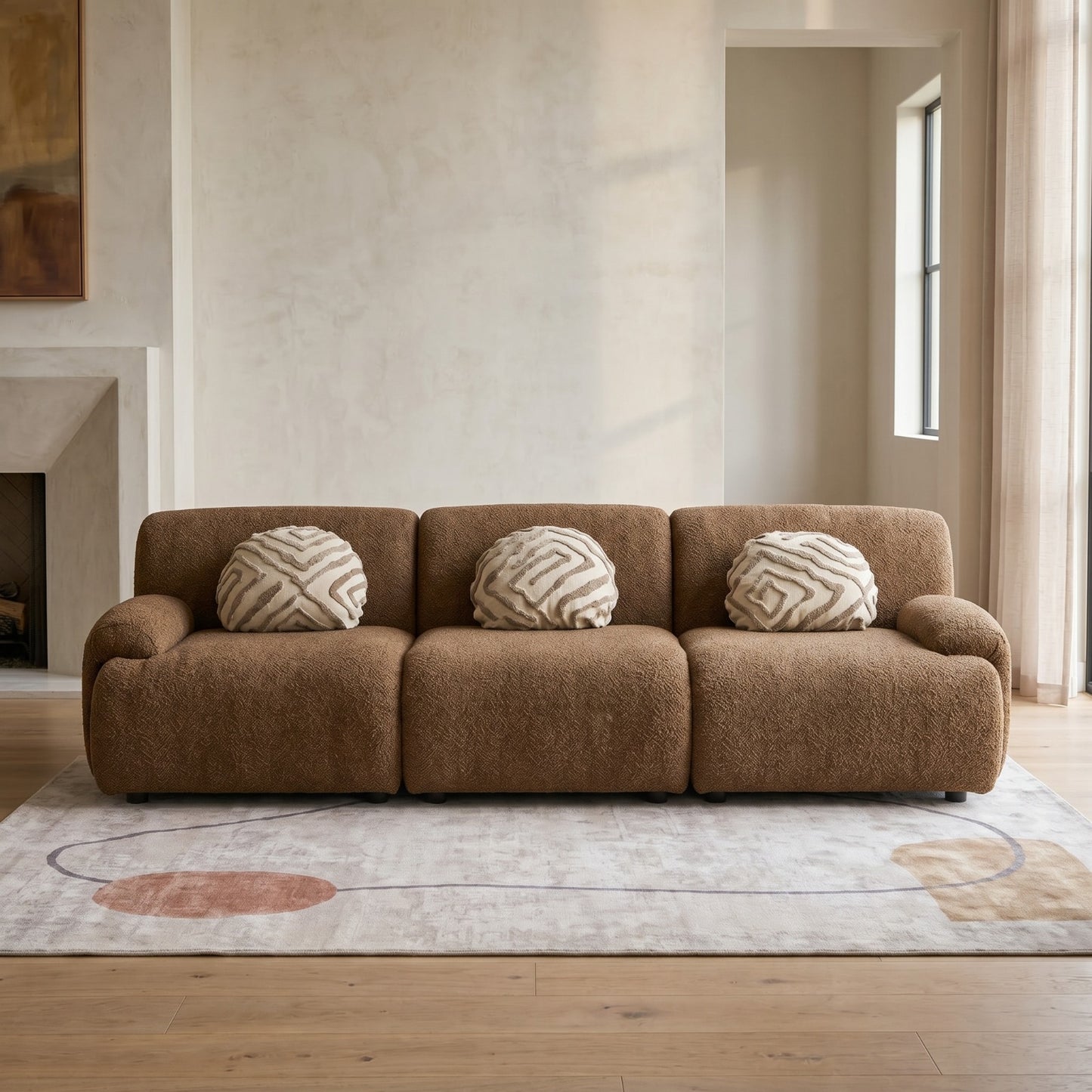 VISION Modern Fabric Sofa Set | Luxury Living Room Furniture UK