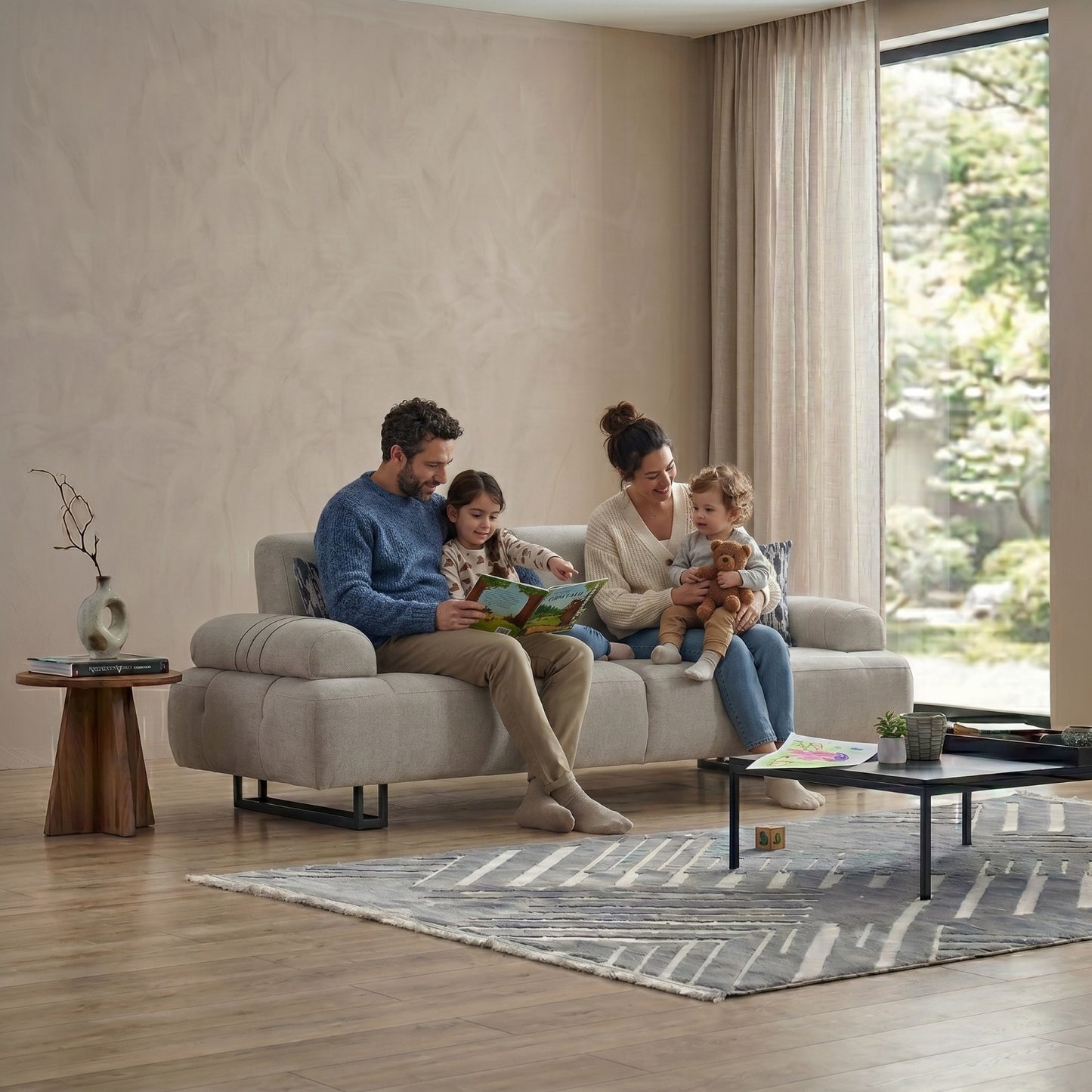 Paulista Royale Recline Back Sofa Suite – Premium Upholstered Set