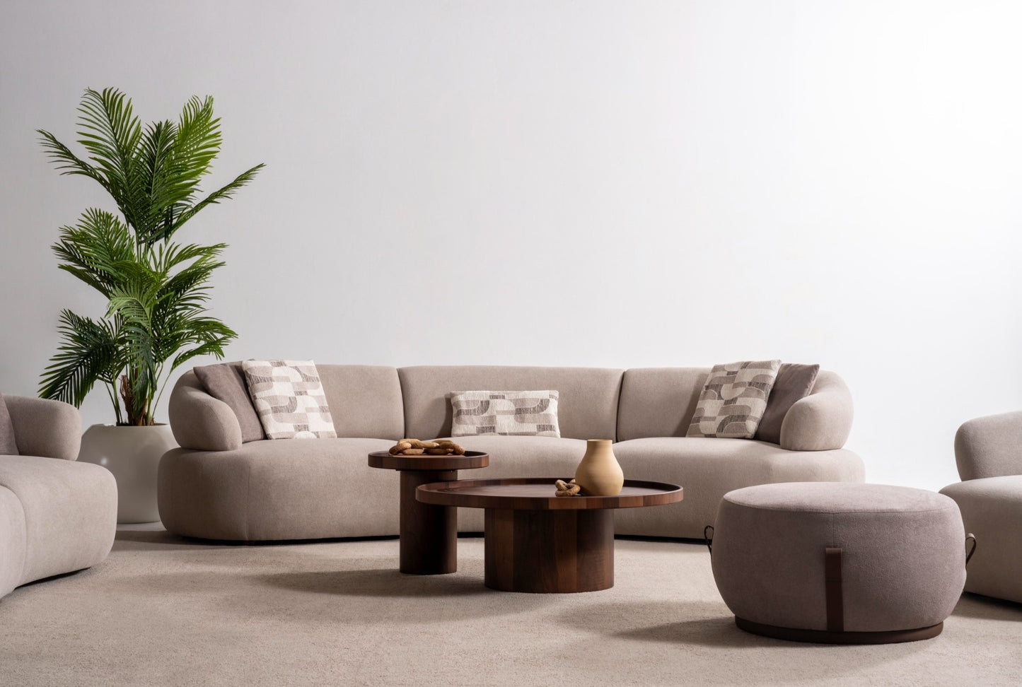 Mellow Designer Sofa Set – Modern Organic Living Room Furniture
