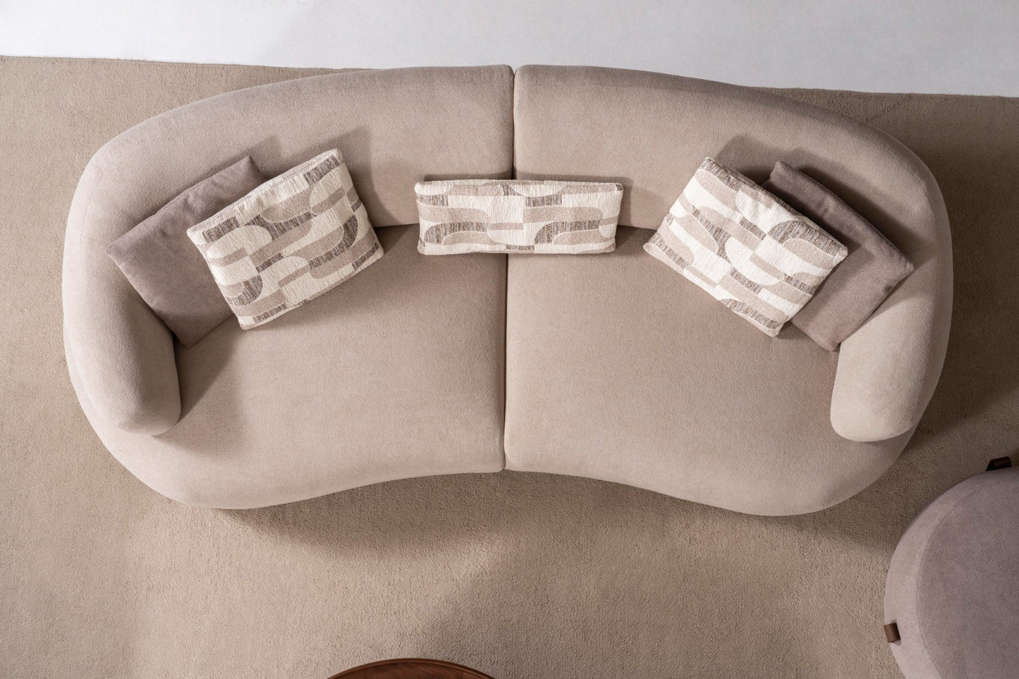 Mellow Designer Sofa Set – Modern Organic Living Room Furniture