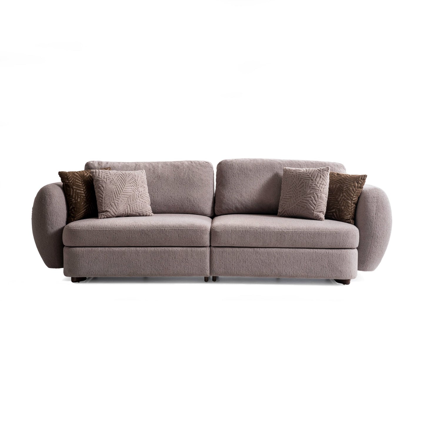 Luna Contemporary Curved Sofa Collection