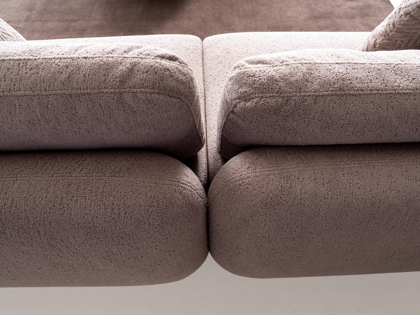 Luna Contemporary Curved Sofa Collection