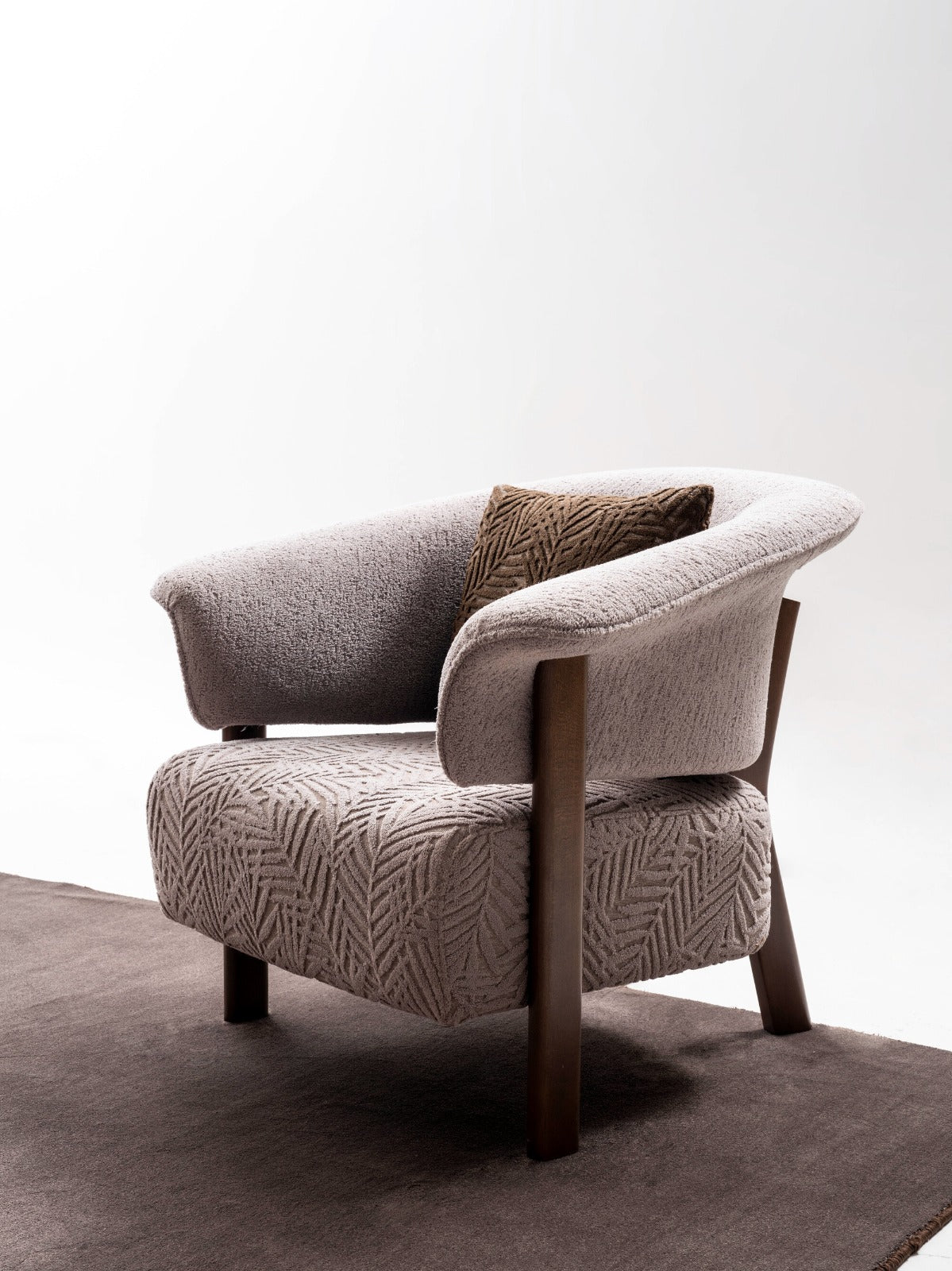 Luna Contemporary Curved Sofa Collection