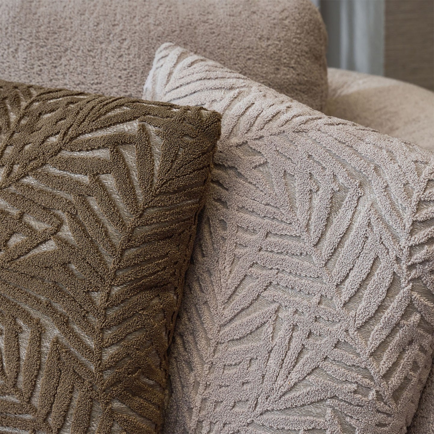 Luna Contemporary Curved Sofa Collection