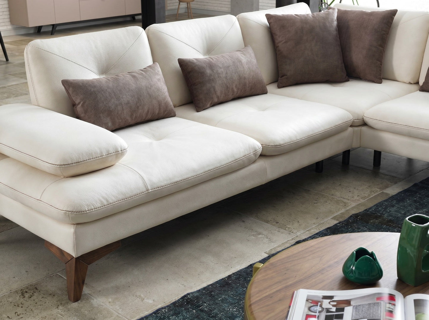 Quatro Corner Modular Sofa Collection – Contemporary Family Lounge Seating