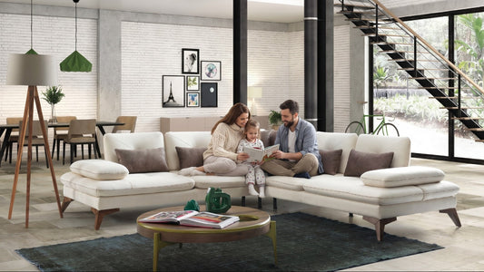 Quatro Corner Modular Sofa Collection – Contemporary Family Lounge Seating