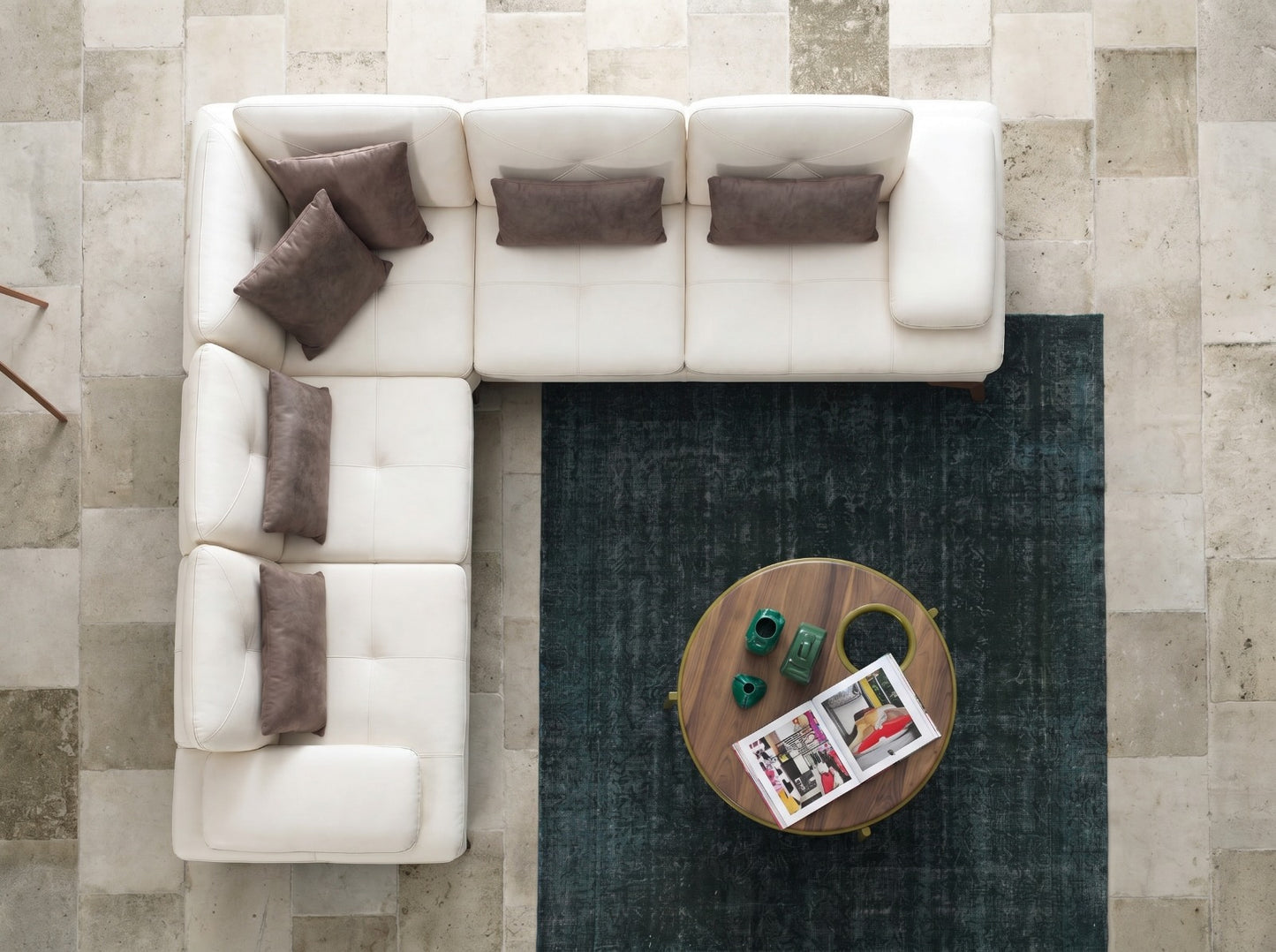 Quatro Corner Modular Sofa Collection – Contemporary Family Lounge Seating