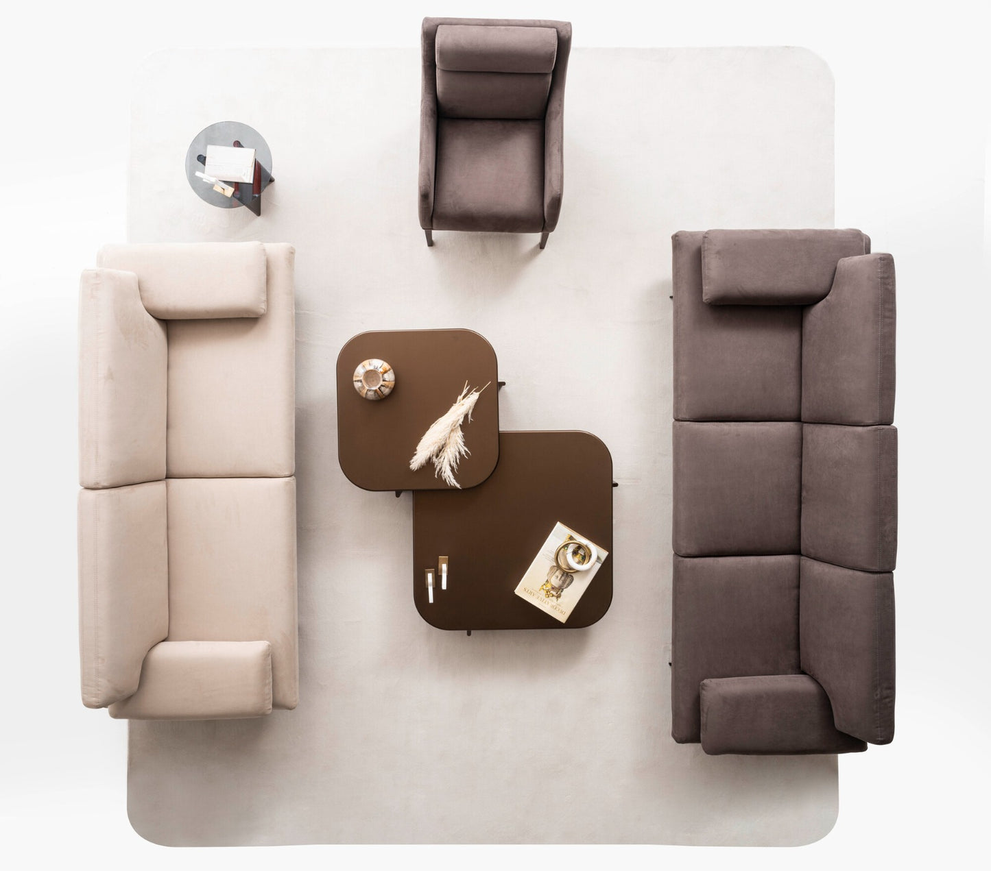 Rapid Modern Fabric Sofa – Contemporary Living Room Seating