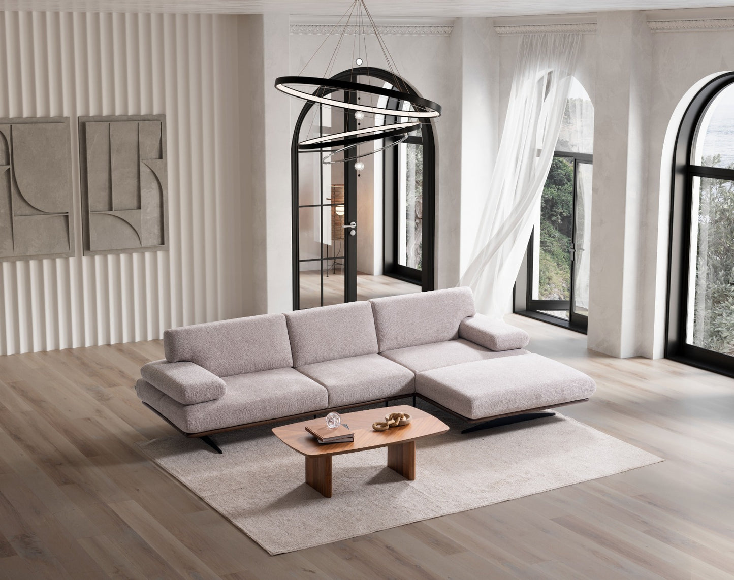 Rapid Relax Luxury Sofa Set – Contemporary Chaise