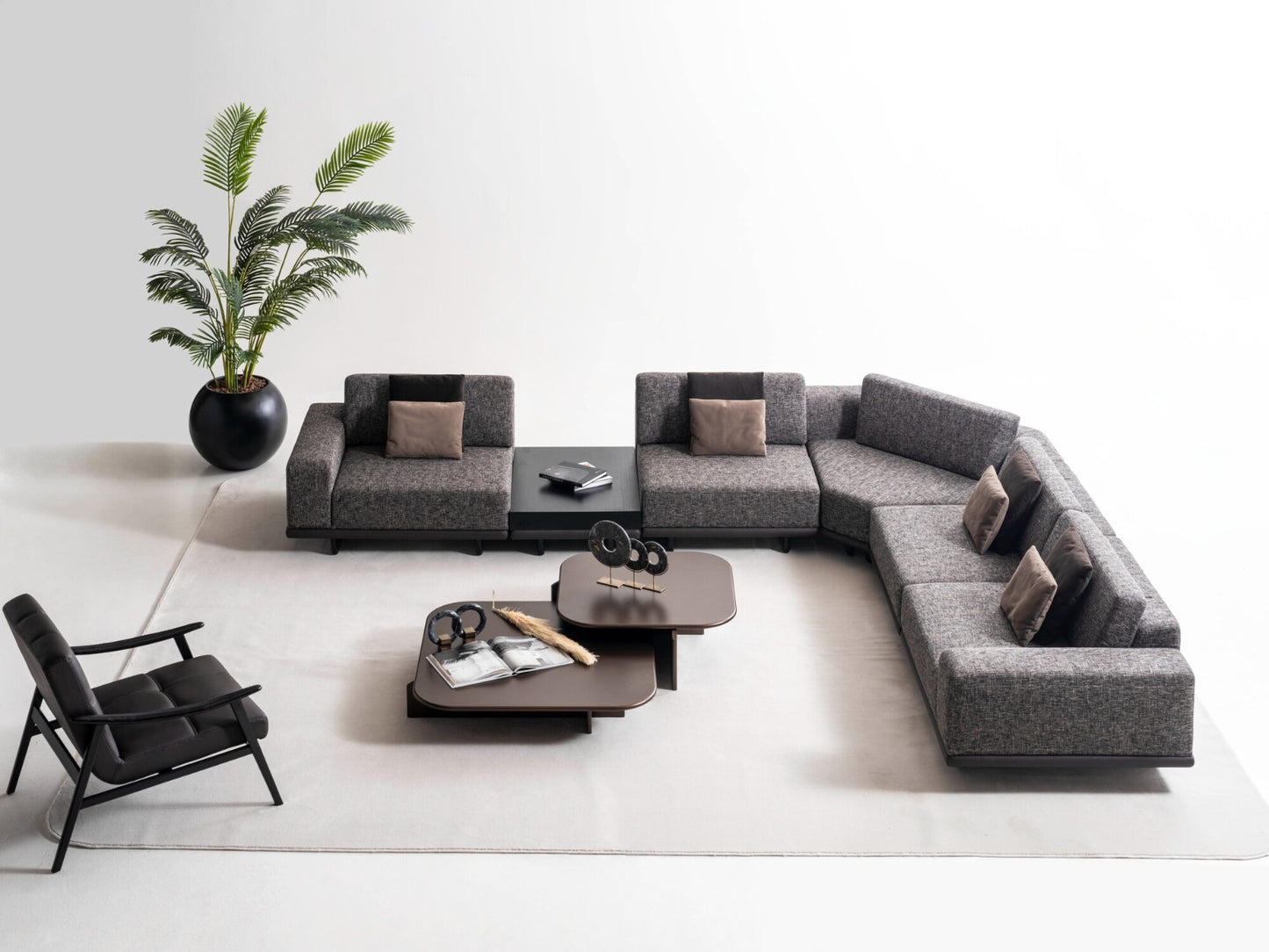 Extended Horizon Corner Sofa Collection – Luxury Modular Living System