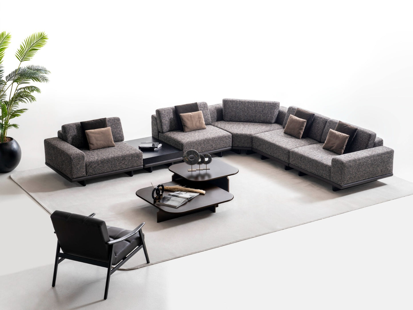 Extended Horizon Corner Sofa Collection – Luxury Modular Living System