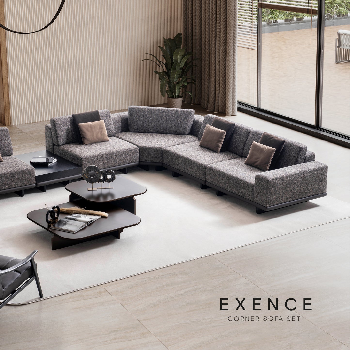 Extended Horizon Corner Sofa Collection – Luxury Modular Living System